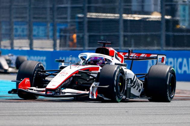 MIAMI GARDENS, FL - MAY 01: Esteban Ocon of France and driver of the (31) TGR Haas F1 Team race car is seen on the track during practice for the F1 Miami Grand Prix on May 01, 2026, at the Miami International Autodrome in Miami Gardens, Florida. (Photo by Chris Arjoon Icon Sportswire) AUTO: MAY 01 F1 Miami Grand Prix EDITORIAL USE ONLY Icon2605010010058