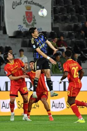 Stefano Moreo (Pisa) during Pisa SC vs US Lecce, Italian soccer Serie A match in Pisa, Italy, May 01 2026  Copyright: xGabrielexMasotti IPAxSportx xipa-agency.netx xx IPA_74363670 IPA_Agency_IPA74363670