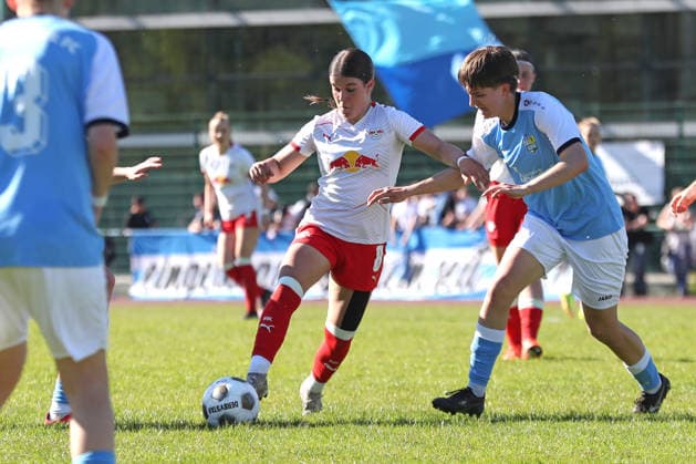Saxony Cup Final Women Chemnitzer FC RB Leipzig II 01 05 2026 Leonie Preußler 8, RB Leipzig II U20 Saxony Cup Final Women Saxony Lotto State Cup Chemnitzer FC vs RB Leipzig II U20 at Auenstadion Flöha, 01 05 2026 Copyright: xBEAUTIFULxSPORTS JanxKaeferx