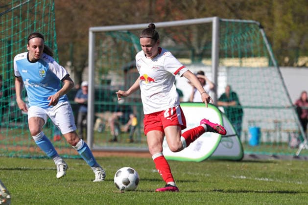 Saxony Cup Final Women Chemnitzer FC RB Leipzig II 01 05 2026 Natalie Grenz 21, RB Leipzig II U20 Saxony Cup Final Women Saxony Lotto State Cup Chemnitzer FC vs RB Leipzig II U20 at Auenstadion Flöha, 01 05 2026 Copyright: xBEAUTIFULxSPORTS JanxKaeferx