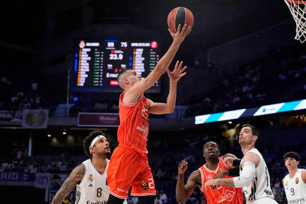 REAL MADRID v HAPOEL IBI TEL AVIV. EUROLEAGUE 2025 2026. PLAY OFFS. GAME 2 Hapoel Ibi Tel Aviv s Yam Madar during Euroleague Play-offs Game 2 match. May 1, 2026. (ALTERPHOTOS Acero) MadridSpain  Copyright: xAcerox