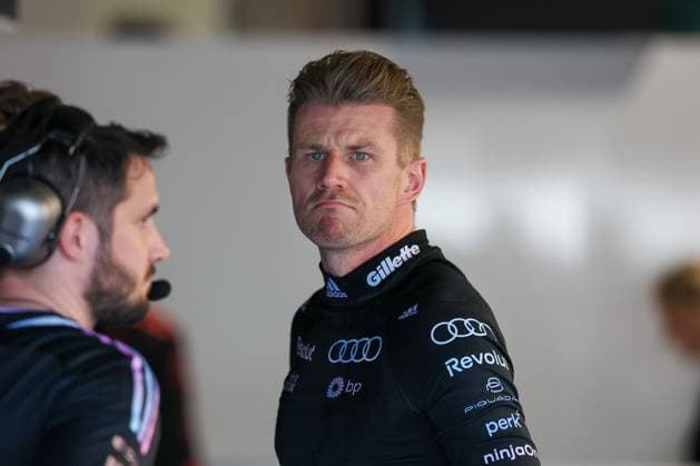 Nico Hulkenberg Revolut Audi 27 in the garage, pit, getting ready, Grand Prix of Miami, Motorsport, Men, Formula 1, Sprint Qualifying, 01 05 2026 Miami Florida USA Copyright: xkolbert-press ChristianxKolbertx