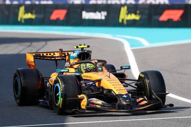 Lando Norris McLaren Formula 1 Team 1 , Grand Prix of Miami, Motorsport, Men, Formula 1, Sprint Qualifying, 01 05 2026 Miami Florida USA Copyright: xkolbert-press ChristianxKolbertx
