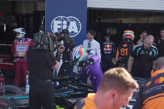 Formula 1 Crypto com Miami Grand Prix 2026 01 05 2026, Miami International Autodrome, Miami, Formula 1 Crypto com Miami Grand Prix 2026 ,in picture 2 starting position for Andrea Kimi Antonelli ITA , Mercedes AMG Petronas Formula One Team nordphotoxGmbHx xBratic nph00250