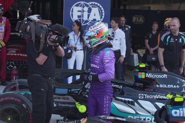 Formula 1 Crypto com Miami Grand Prix 2026 01 05 2026, Miami International Autodrome, Miami, Formula 1 Crypto com Miami Grand Prix 2026 ,in picture 2 starting position for Andrea Kimi Antonelli ITA , Mercedes AMG Petronas Formula One Team nordphotoxGmbHx xBratic nph00250