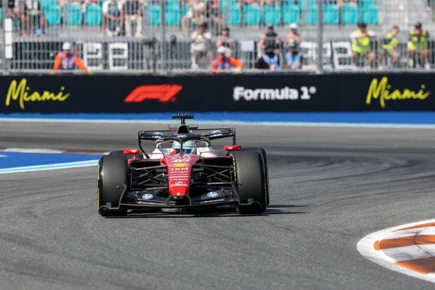 Charles Leclerc Scuderia Ferrari HP 16 , Grand Prix of Miami, Motorsport, Men, Formula 1, Sprint Qualifying, 01 05 2026 Miami Florida USA Copyright: xkolbert-press ChristianxKolbertx