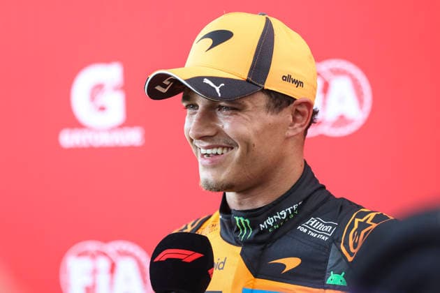 Formula 1 Crypto.com Miami Grand Prix 2026 Lando Norris (GBR), Sprint Qualifying winner, pole position McLaren Mastercard F1 Team, MCL40 during Formula 1 Crypto.com Miami Grand Prix 2026. on May 1., 2026 in Miami, United States Of America Zsombor Toth Miami Miami International Autodrome Florida United States Of America
