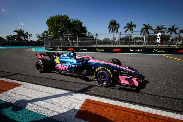 F1 - MIAMI GRAND PRIX 2026 43 COLAPINTO Franco (arg), Alpine F1 Team A526, action during the Formula 1 Miami Grand Prix 2026, 4th round of the 2026 Formula One World Championship, WM, Weltmeisterschaft from May 1 to 3, 2026 on the Miami International Autodrome, in Miami Gardens, USA - Miami GardensUnited States  Copyright: xXavixBonillax