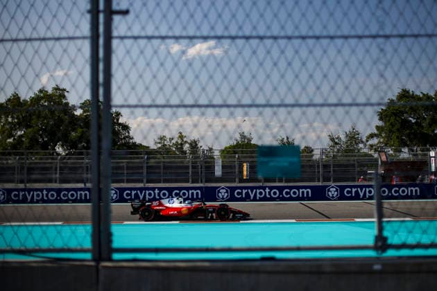 F1 - MIAMI GRAND PRIX 2026 16 LECLERC Charles (mco), Scuderia Ferrari SF-26, action during the Formula 1 Miami Grand Prix 2026, 4th round of the 2026 Formula One World Championship, WM, Weltmeisterschaft from May 1 to 3, 2026 on the Miami International Autodrome, in Miami Gardens, USA - Miami GardensUnited States  Copyright: xXavixBonillax