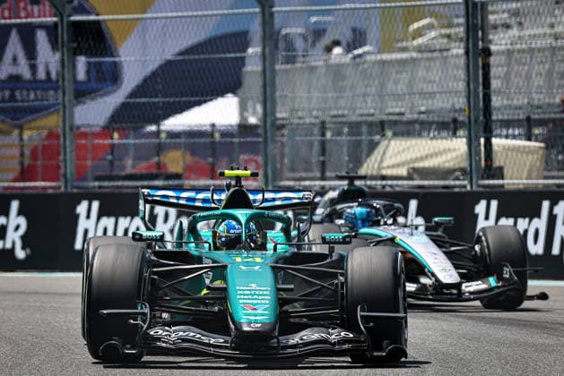 MOTORI - Formula 1 - Formula 1 Crypto.com Miami Grand Prix 2026 - Round 6 - Miami International Autodrome (14) Fernando Alonso (ESP) - Aston Martin Aramco F1 Team - Aston Martin AMR26 - Honda during the Formula 1 Crypto.com Miami Grand Prix 2026 at Miami International Autodrome in Miami Gardens, United States. Round 6 of the 2026 FIA Formula One World Championship, WM, Weltmeisterschaft held May 1-3, 2026. The Miami International Autodrome, located in the grounds of the Hard Rock Stadium, hosts the sixth round featuring the Sprint format. This event weekend features the F1 Sprint format, with a Sprint Shootout and Sprint Race in addition to the standard qualifying session and Grand Prix. -  Copyright: xIPAxSport ABACAx