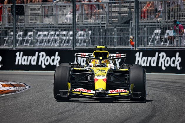 MOTORI - Formula 1 - Formula 1 Crypto.com Miami Grand Prix 2026 - Round 6 - Miami International Autodrome (30) Liam Lawson (NZL) - Visa Cash App Racing Bulls F1 Team - Racing Bulls VCARB03 - Red Bull Ford during the Formula 1 Crypto.com Miami Grand Prix 2026 at Miami International Autodrome in Miami Gardens, United States. Round 6 of the 2026 FIA Formula One World Championship, WM, Weltmeisterschaft held May 1-3, 2026. The Miami International Autodrome, located in the grounds of the Hard Rock Stadium, hosts the sixth round featuring the Sprint format. This event weekend features the F1 Sprint format, with a Sprint Shootout and Sprint Race in addition to the standard qualifying session and Grand Prix. -  Copyright: xIPAxSport ABACAx