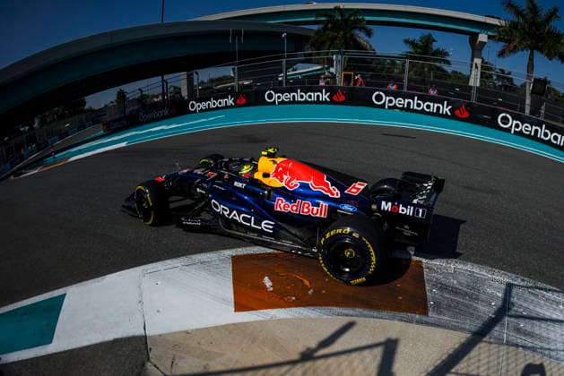 Formula 1 Crypto.com Miami Grand Prix 2026 Joseph Pinchin OVERTAKE MAXPPP - Miami 01 05 2026 06 HADJAR Isack (fra), Oracle Red Bull Racing, action at the Formula 1 Crypto.com Miami Grand Prix 2026, the 4th round of the 2026 FIA Formula 1 World Championship, WM, Weltmeisterschaft at the Miami International Autodrome in Miami Gardens, United States, from 30 April to 3 May 2026 Miami Miami International Autodrome in Miami Gardens United States  Copyright: xOVERTAKE MAXPPPxJosephxPinchinx OVT202605028167 OVT202605028167
