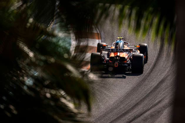 F1 - MIAMI GRAND PRIX 2026 01 NORRIS Lando (gbr), McLaren F1 Team MCL40, action during the Formula 1 Miami Grand Prix 2026, 4th round of the 2026 Formula One World Championship, WM, Weltmeisterschaft from May 1 to 3, 2026 on the Miami International Autodrome, in Miami Gardens, USA - Miami GardensUnited States  Copyright: xCharlyxLopezx