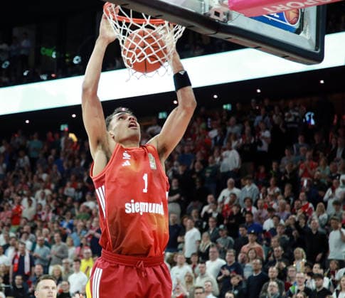Oscar da SILVA Muenchen , Basketball,easy Credit Bundesliga, FC Bayern München vs Alba Berlin, , 01 05 26, SAP Garden, Muenchen, Copyright: WolfgangxFehrmann