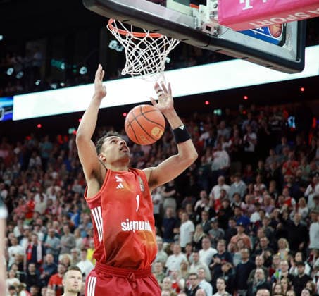 Oscar da SILVA Muenchen , Basketball,easy Credit Bundesliga, FC Bayern München vs Alba Berlin, , 01 05 26, SAP Garden, Muenchen, Copyright: WolfgangxFehrmann