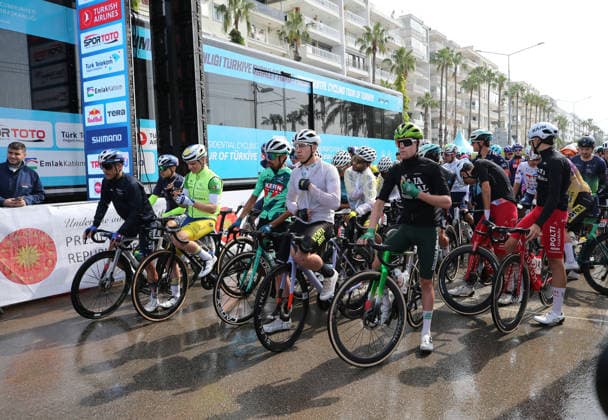 61st Presidential Cycling Tour of Turkiye ANTALYA, TURKIYE - MAY 2: Cyclists compete during the seventh stage of the Presidential Cycling Tour of Turkiye 2026 (TUR 2026) on the Antalya-Antalya route in Antalya, Turkiye, on May 2, 2026. The race, held for the 61st time, is included in the Union Cycliste Internationale (UCI) Europe Tour calendar and is Turkiye’s only event in the ProSeries category. Fatih Hepokur Anadolu Antalya Turkey. Editorial use only. Please get in touch for any other usage.  Copyright: x2026xAnadoluxFatihxHepokurx