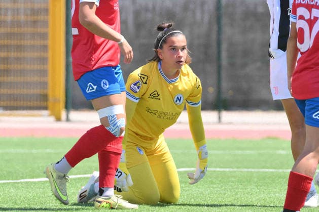 CALCIO - Serie A Femminile - Napoli Women vs Juventus FC Beatrice Beretta of Napoli Women look on during the Serie A Women Athora match between Napoli Women vs Juventus FC at Giuseppe Piccolo Stadium Cercola (NA) Italy  Copyright: xIPAxSport ABACAx