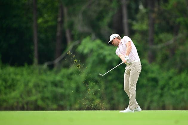 Turkish Airlines Open 2026 in Antalya ANTALYA, TURKIYE - MAY 02: Mikael Lindberg of Sweden competes during the third round of the Turkish Airlines Open 2026 Golf Tournament, part of the DP World Tour Asian Series, held at the Regnum National Golf Club in the Belek Tourism Center of Serik district in Antalya, Turkiye, on May 02, 2026. Orhan Cicek Anadolu Antalya Turkey. Editorial use only. Please get in touch for any other usage.  Copyright: x2026xAnadoluxOrhanxCicekx