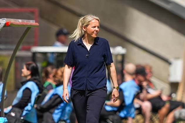 02 05 2026, xydrx, Women, Football, 1 Women Bundesliga, 1 FC Köln SV Werder Bremen, Season 2025 2026, RheinEnergieSTADION Friederike Kromp Head Coach SV Werder Bremen Women DFB regulations prohibit any use of photographs as image sequences and or quasi video Copyright: HMBxMedia YannisxDreimann