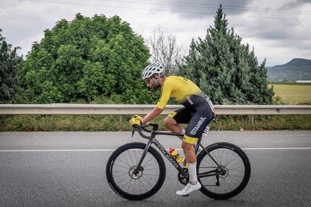61st Presidential Cycling Tour of Turkiye ANTALYA, TURKIYE - MAY 2: Cyclists compete during the seventh stage of the Presidential Cycling Tour of Turkiye 2026 (TUR 2026) on the Antalya-Antalya route in Antalya, Turkiye, on May 2, 2026. The race, held for the 61st time, is included in the Union Cycliste Internationale (UCI) Europe Tour calendar and is Turkiye’s only event in the ProSeries category. Ahmet Serdar Eser Anadolu Antalya Turkey. Editorial use only. Please get in touch for any other usage.  Copyright: x2026xAnadoluxAhmetxSerdarxEserx