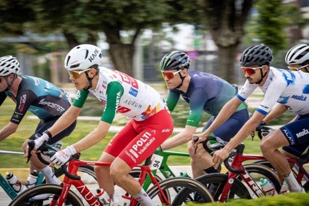 61st Presidential Cycling Tour of Turkiye ANTALYA, TURKIYE - MAY 2: Cyclists compete during the seventh stage of the Presidential Cycling Tour of Turkiye 2026 (TUR 2026) on the Antalya-Antalya route in Antalya, Turkiye, on May 2, 2026. The race, held for the 61st time, is included in the Union Cycliste Internationale (UCI) Europe Tour calendar and is Turkiye’s only event in the ProSeries category. Ahmet Serdar Eser Anadolu Antalya Turkey. Editorial use only. Please get in touch for any other usage.  Copyright: x2026xAnadoluxAhmetxSerdarxEserx