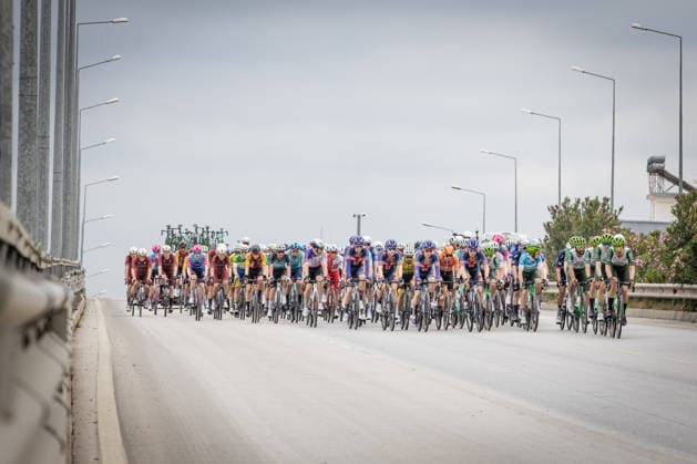 61st Presidential Cycling Tour of Turkiye ANTALYA, TURKIYE - MAY 2: Cyclists compete during the seventh stage of the Presidential Cycling Tour of Turkiye 2026 (TUR 2026) on the Antalya-Antalya route in Antalya, Turkiye, on May 2, 2026. The race, held for the 61st time, is included in the Union Cycliste Internationale (UCI) Europe Tour calendar and is Turkiye’s only event in the ProSeries category. Ahmet Serdar Eser Anadolu Antalya Turkey. Editorial use only. Please get in touch for any other usage.  Copyright: x2026xAnadoluxAhmetxSerdarxEserx
