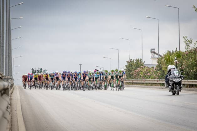 61st Presidential Cycling Tour of Turkiye ANTALYA, TURKIYE - MAY 2: Cyclists compete during the seventh stage of the Presidential Cycling Tour of Turkiye 2026 (TUR 2026) on the Antalya-Antalya route in Antalya, Turkiye, on May 2, 2026. The race, held for the 61st time, is included in the Union Cycliste Internationale (UCI) Europe Tour calendar and is Turkiye’s only event in the ProSeries category. Ahmet Serdar Eser Anadolu Antalya Turkey. Editorial use only. Please get in touch for any other usage.  Copyright: x2026xAnadoluxAhmetxSerdarxEserx
