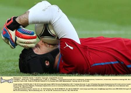 Football, EURO 2012, Training Czech Republic