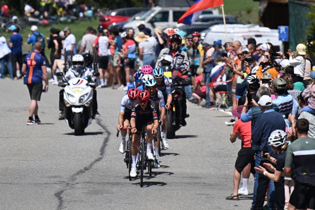 02-05-2026 Tour De Romandie; Tappa 04 Broc - Charmey; 2026, Tudor; Thalmann, Roland; Brenner, Marco; Jaunpass; 