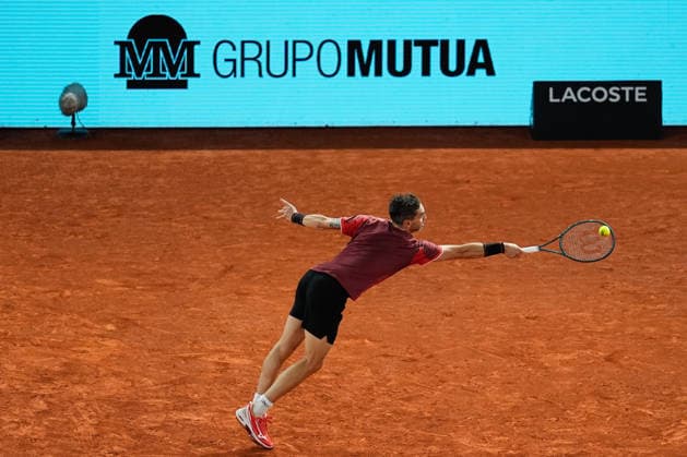Tennis, ATP tournament in Madrid