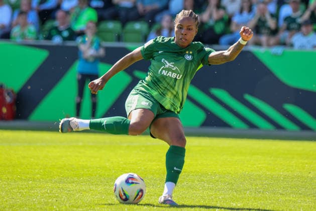 Wolfsburg, Germany 02 May 2026 1 Womens Bundesliga 24 Matchday VfL Wolfsburg vs RB Leipzig In the picture Lineth Beerensteyn VfL Copyright: HMBxMedia MadeleinexFantini