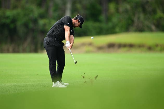 Turkish Airlines Open 2026 in Antalya ANTALYA, TURKIYE - MAY 2: Sam Bairstow from England competes during the third round of the Turkish Airlines Open 2026, part of the DP World Tour Asia Swing, at Regnum National Golf Club in the Belek tourism center of Serik district, Antalya, Turkiye, on May 2, 2026. Orhan Cicek Anadolu Antalya Turkey. Editorial use only. Please get in touch for any other usage.  Copyright: x2026xAnadoluxOrhanxCicekx