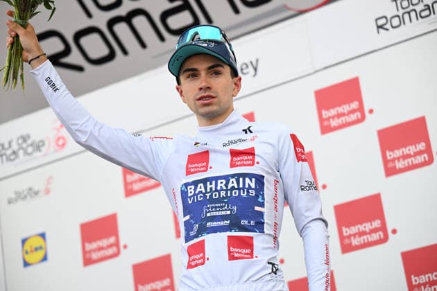 02-05-2026 Tour De Romandie; Tappa 04 Broc - Charmey; 2026, Bahrain Victorious; Martinez, Lenny; Charmey; 