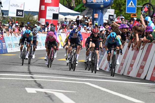 02-05-2026 Tour De Romandie; Tappa 04 Broc - Charmey; 2026, Xds - Astana; 2026, Tudor; Higuita, Sergio; Voisard, Yannis; Charmey; 
