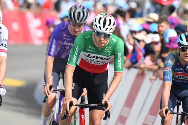 02-05-2026 Tour De Romandie; Tappa 04 Broc - Charmey; 2026, Jayco Aula; 2026, Soudal - Quick Step; Conca, Filippo; Vervaeke, Louis; Charmey; 