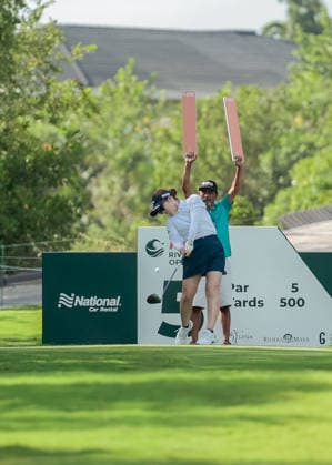 RIVIERA MAYA OPEN AT MAYAKOBA 2026 RIVIERA MAYA OPEN AT MAYAKOBA 2026 ROUND 3 02052026 PLAYA DEL CARMEN, QUINTANA ROO Action photo of Yuna Nishimura of Japan, during round 3 of the Riviera Maya Open at Mayakoba 2026 at El Camaleon Golf Club in Playa del Carmen, Mexico Action photo of Yuna Nishimura of Japan, during round 3 of the Riviera Maya Open at Mayakoba 2026 held at El Camaleon Golf Club in Playa del Carmen, Mexico Photo by IMAGENSHOP AGENCIA FOTOGRAFICA PLAYA DEL CARMEN QUINTANA ROO MEXICO Copyright: xMIKIOxWATANABEx