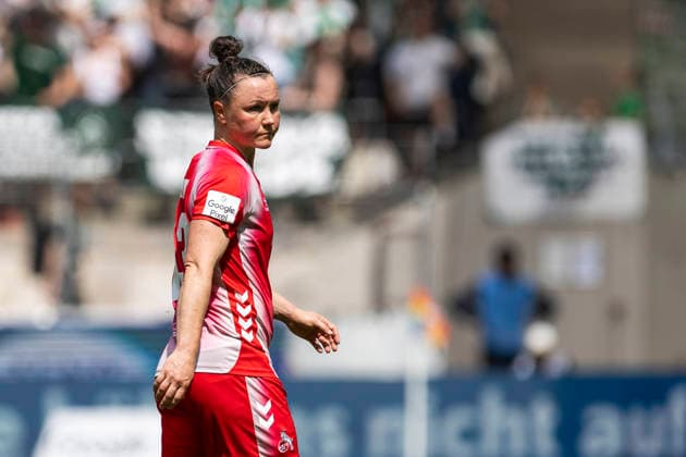 Google Pixel Womens Bundesliga 1 FC Köln SV Werder Bremen 02 05 2026 Marina Hegering 1 FC Köln, 33 on matchday 24 of the Google Pixel Womens Bundesliga in the match between 1 FC Köln and SV Werder Bremen on 02 05 2026 at RheinEnergie Stadion in Cologne, Germany Copyright: xBEAUTIFULxSPORTS Meuselx