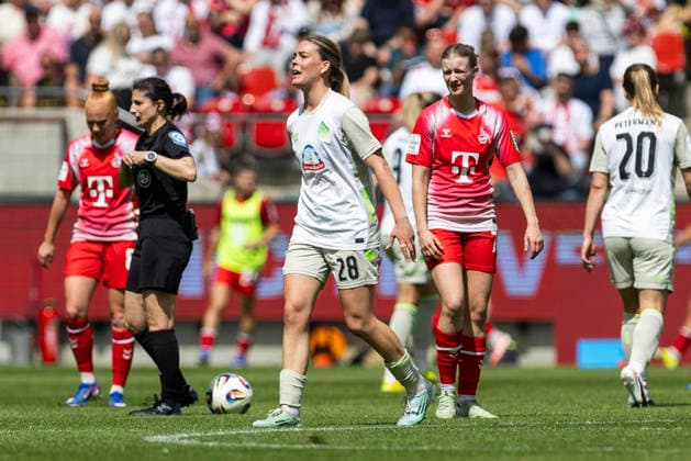 Google Pixel Womens Bundesliga 1 FC Köln SV Werder Bremen 02 05 2026 Juliane Wirtz Werder Bremen, 28 on matchday 24 of the Google Pixel Womens Bundesliga in the match between 1 FC Köln and SV Werder Bremen on 02 05 2026 at RheinEnergie Stadion in Cologne, Germany Copyright: xBEAUTIFULxSPORTS Meuselx