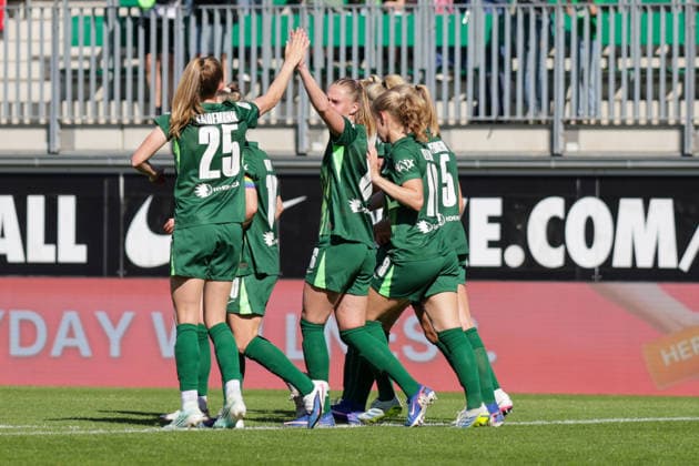 02 05 2026, xgrfx, Soccer Google Pixel Women Bundesliga, VfL Wolfsburg RB Leipzig v l Goal, Lena Lattwein to 2 1 VfL Wolfsburg DFL DFB REGULATIONS PROHIBIT ANY USE OF PHOTOGRAPHS as IMAGE SEQUENCES and or QUASI VIDEO Wolfsburg