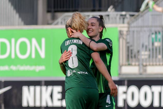 02 05 2026, xgrfx, Soccer Google Pixel Women Bundesliga, VfL Wolfsburg RB Leipzig v l Goal, Lena Lattwein to 3 1 VfL Wolfsburg DFL DFB REGULATIONS PROHIBIT ANY USE OF PHOTOGRAPHS as IMAGE SEQUENCES and or QUASI VIDEO Wolfsburg