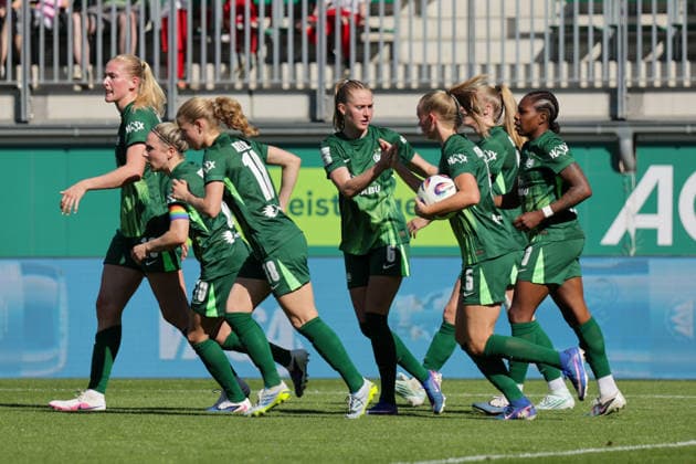 02 05 2026, xgrfx, Soccer Google Pixel Women Bundesliga, VfL Wolfsburg RB Leipzig v l Goal, Janina Minge to 1 1 VfL Wolfsburg DFL DFB REGULATIONS PROHIBIT ANY USE OF PHOTOGRAPHS as IMAGE SEQUENCES and or QUASI VIDEO Wolfsburg