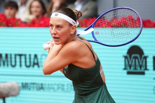 Mirra Andreeva (RUS) vs Marta Kostiuk (UCR) during Woman final of Masters Series Madrid 2026 in Madrid on 02 May 2026 Cordon Press 
