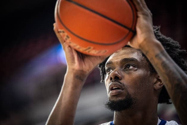 Rostock, Germany 02 May 2026 1 BBL 2025 2026 Sp 32 Rostock Seawolves vs Science City Jena Pictured Kassim Nicholson Rostock Seawolves Copyright: xFotostandx xVoelkerx