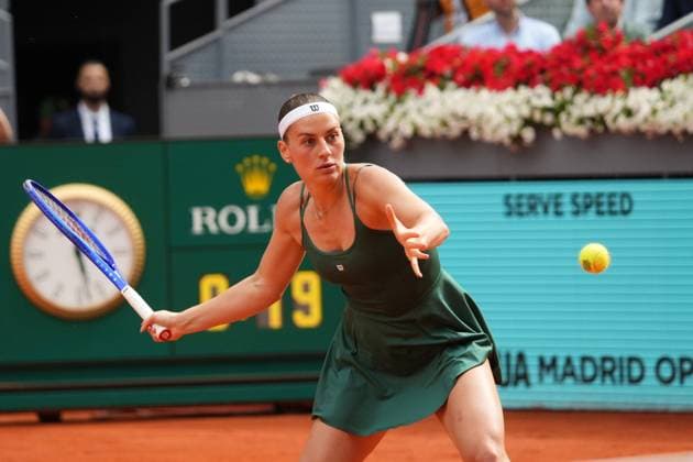 Mirra Andreeva (RUS) vs Marta Kostiuk (UCR) during Woman final of Masters Series Madrid 2026 in Madrid on 02 May 2026 Cordon Press 