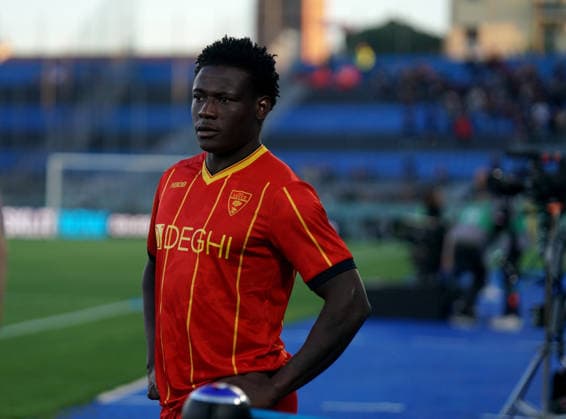 Lecce s Lameck Banda ....During the Serie A soccer match between Pisa and Lecce at the Cetilar Arena Romeo Anconetani Stadium in Pisa; Center West Italy;friday May 01 2026 ; Soccer  Copyright: xAlessandroxLaxRoccax xLaPressex