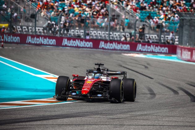 F1 - MIAMI GRAND PRIX 2026 16 LECLERC Charles (mco), Scuderia Ferrari SF-26, action during the Formula 1 Miami Grand Prix 2026, 4th round of the 2026 Formula One World Championship, WM, Weltmeisterschaft from May 1 to 3, 2026 on the Miami International Autodrome, in Miami Gardens, USA - Miami GardensUnited States  Copyright: xDPPIx