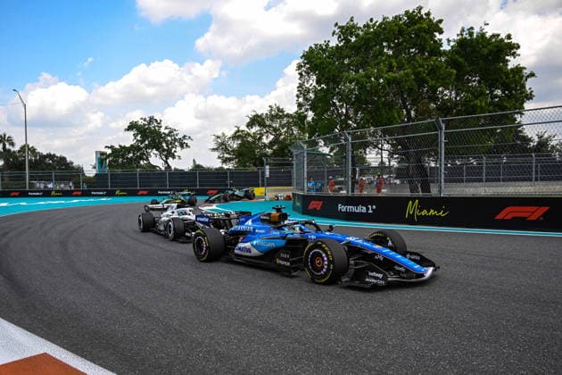 F1 - MIAMI GRAND PRIX 2026 23 ALBON Alexander (tha), Williams F1 Team FW48, action during the Formula 1 Miami Grand Prix 2026, 4th round of the 2026 Formula One World Championship, WM, Weltmeisterschaft from May 1 to 3, 2026 on the Miami International Autodrome, in Miami Gardens, USA - Miami GardensUnited States  Copyright: xDPPIx