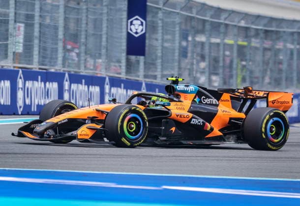 Formula One Miami Grand Prix - Sprint and Qualifying McLaren driver Lando Norris of Britain competes in the Sprint race at the Miami International Autodrome in Miami Gardens, Florida, USA, 02 May 2026. The 2026 Formula 1 Miami Grand Prix will be held on 03 May. MIAMI GARDENS FLORIDA United States  Copyright: xCRISTOBALxHERRERA-ULASHKEVICHx