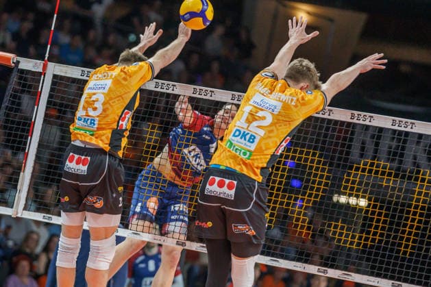 Volleyball, VBL, Playoffs, Berlin Recycling Volleys - SVG Lüneburg