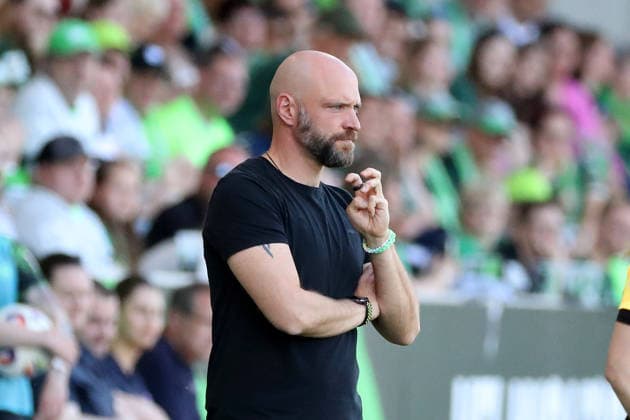 VfL vs Leipzig, BL Women Wolfsburg, 02 05 2026, Football, Women, Google Pixel Bundesliga, Season 2025 2026, VfL Wolfsburg vs RB Leipzig, Head Coach Stephan Lerch VfL Wolfsburg AOK Stadium Lower Saxony Germany